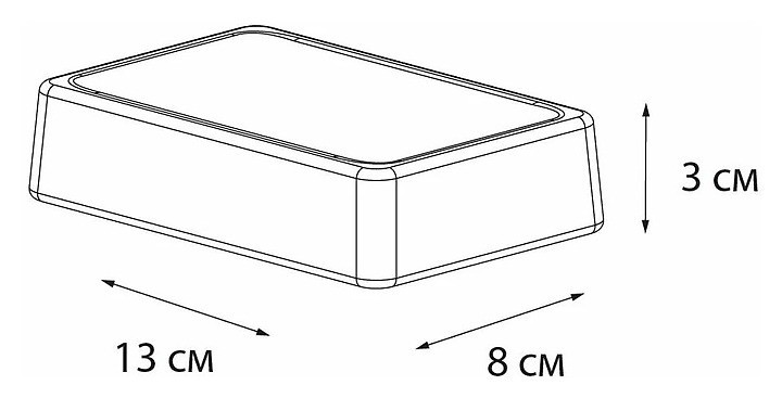 "TWIST" Мыльница FX-1569A-4
