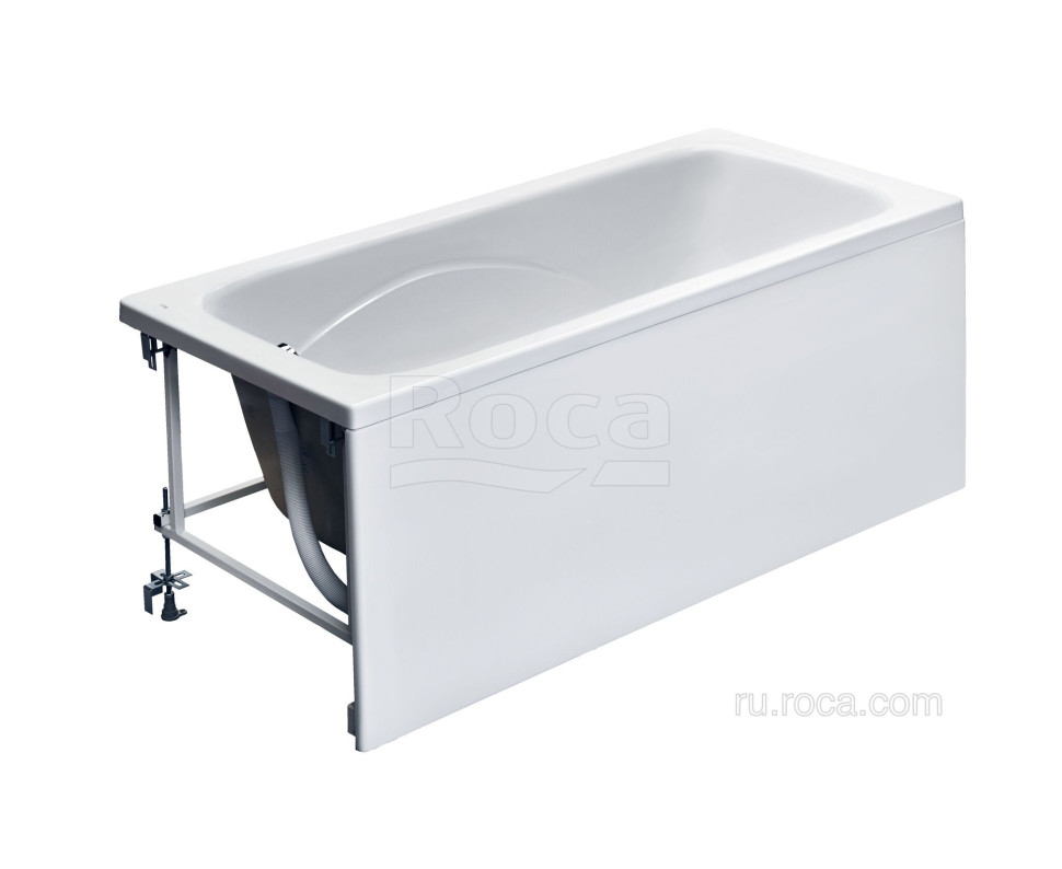 ВАННА АКРИЛОВАЯ ROCA LINE 160X70 В комплектес каркас