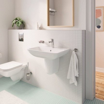 Раковина подвесная GROHE Bau Edge Ceramic ширина 60 см, (39808000)