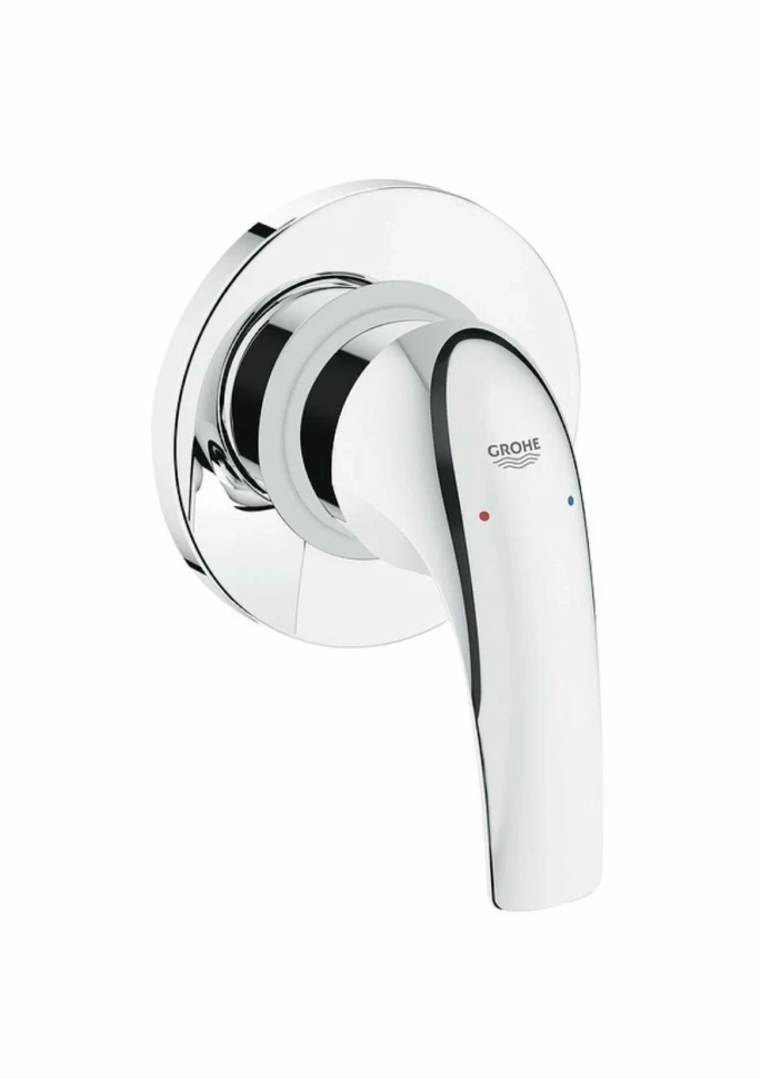 Гигиенический душ со встраиваемым смесителем, хром Grohe BauCurve 123072