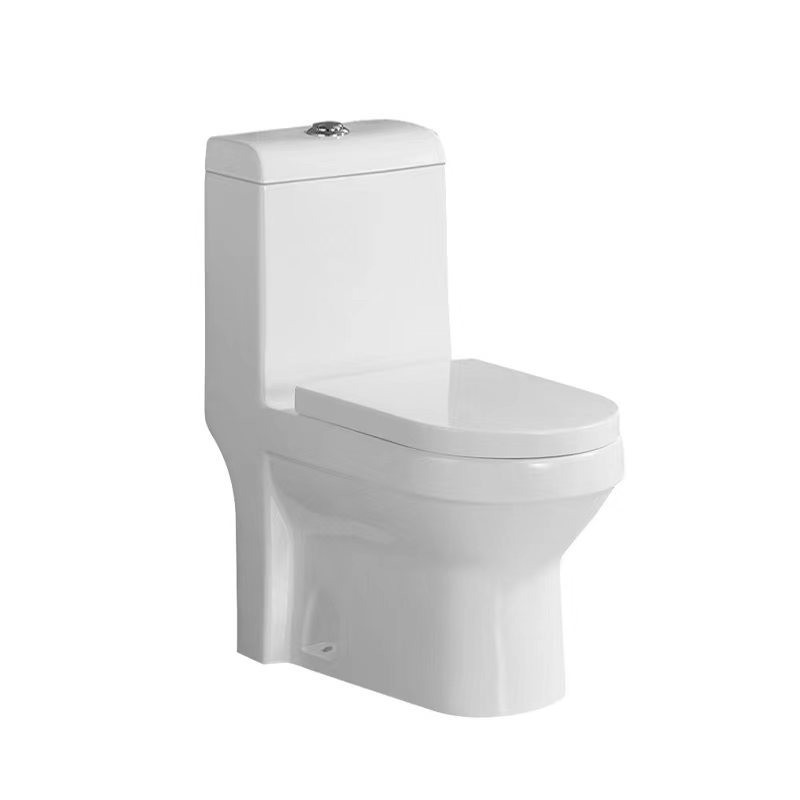Унитаз монолитный SANITECO SA-5598 белый 710X390X790